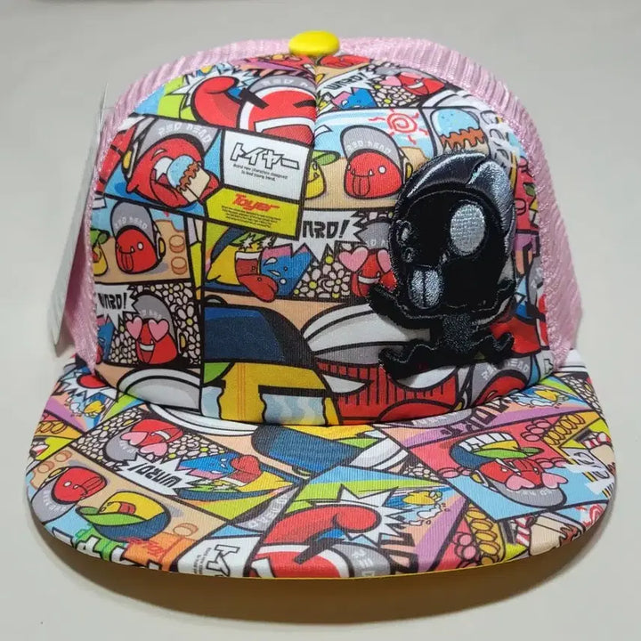 [BUNJANG] Unisex Character Snapback Hat / 남녀공용 캐릭터 스냅백/패션모자(새상품)