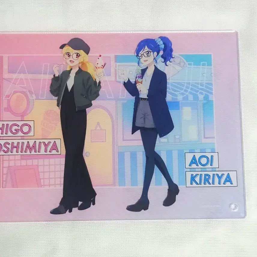 [BUNJANG] Aikatsu! Ichigo Aoi Spring Acrylic Panel / 봄의 아이카츠 이치고 아오이 아크릴 패널