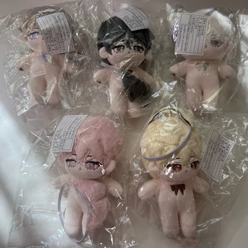 [BUNJANG] E.feel Original Latte Pudding Blanc Noir Bundle Set / 솜인형 에필 오리지널 라떼 푸딩  블랑 누아르 일괄 양도