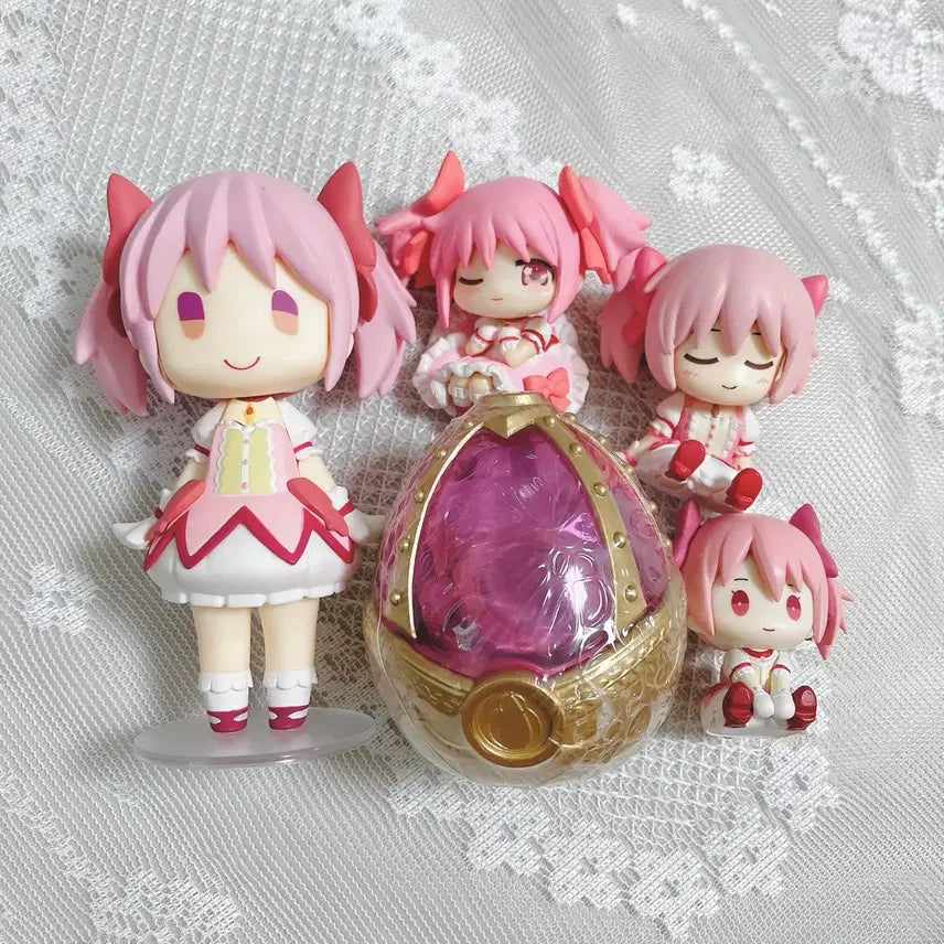 [BUNJANG] Puella Magi Madoka Magica Kaname Madoka Gacha Figures Bundle Set with Good Smile Company Product (Sealed) / 마법소녀 마도카 마기카 카나메 마도카 가챠 + 굿스마일 일괄