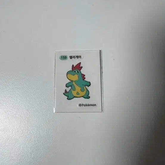 [BUNJANG] Pokemon Stick Seal Elligey / 포켓몬 띠부씰 엘리게이 3자리 판매합니다