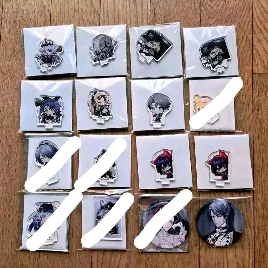 [BUNJANG] Mugimido Character Acrylic Goods &amp; National Director Can Badge / 무기미도 캐릭터 아크릴굿즈, 국장 캔뱃지 개당 6000원