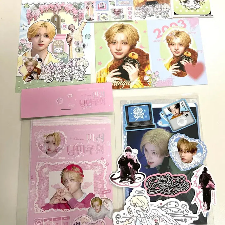 [BUNJANG] Aldiwon Lee Sangwon Birthday Cafe POB Bundle Set / 급급처)알디원 이상원 생카 특전+컵 2개