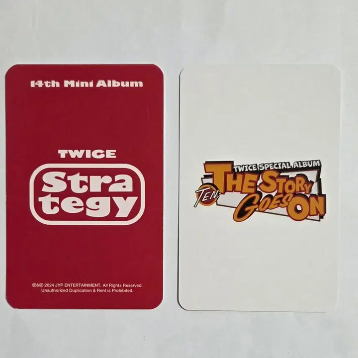 [BUNJANG] TWICE Jeongyeon The Story Goes On Soundwave Lucky Draw Photocard / TWICE 트와이스 정연 사운드웨이브 특전 포카 포토카드