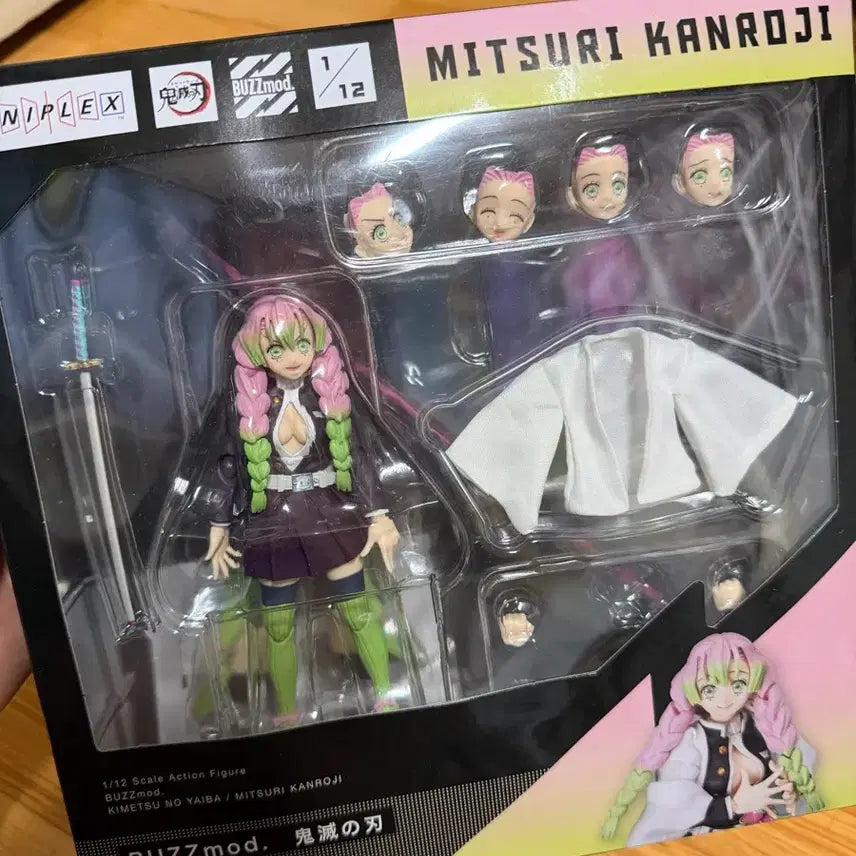[BUNJANG] BUZZmod. Kanroji Mitsuri 1/12 Scale Action Figure / BUZZmod. 칸로지 미츠리 1/12 액션 피규어 버즈모드