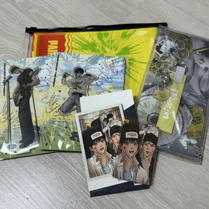 [SOLD OUT] 스파클즈 야화첩 아크릴스탠드, 슬로건, 쇼케이스키트, 스냅팩