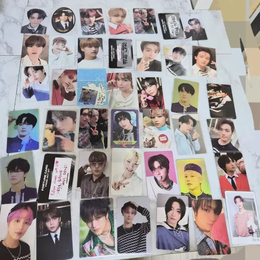 [BUNJANG] NCT Dream NCT 127 Seventeen ATEEZ Bundle Set Photocard POB Lucky Draw Haechan / 엔시티드림 엔시티127 세븐틴 에이티즈 일괄판매 포카 특전 럭드 해찬