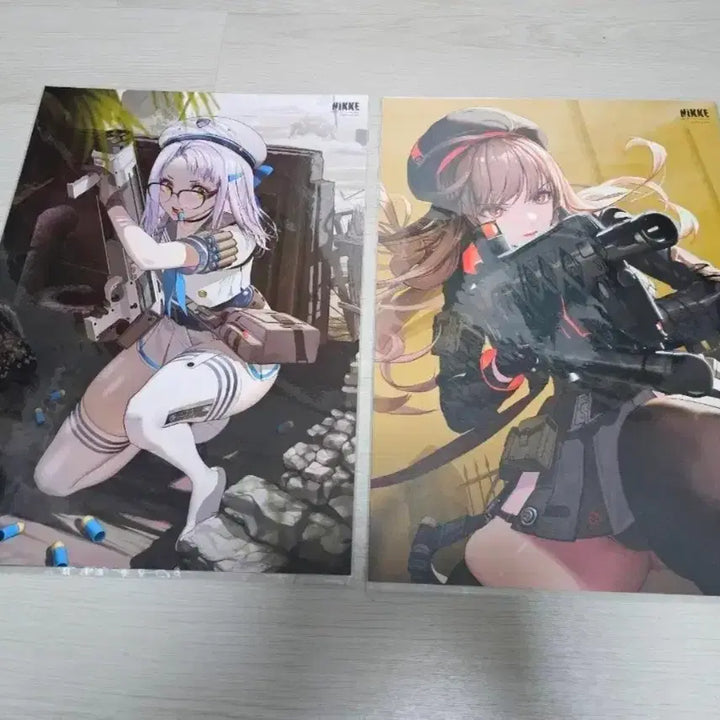 [BUNJANG] Nier: Automata Maid Cafe Exclusive Merchandise All Collection Poster / 니케 메이드카페 구매 특전 굿즈 올 컬렉션 포스터
