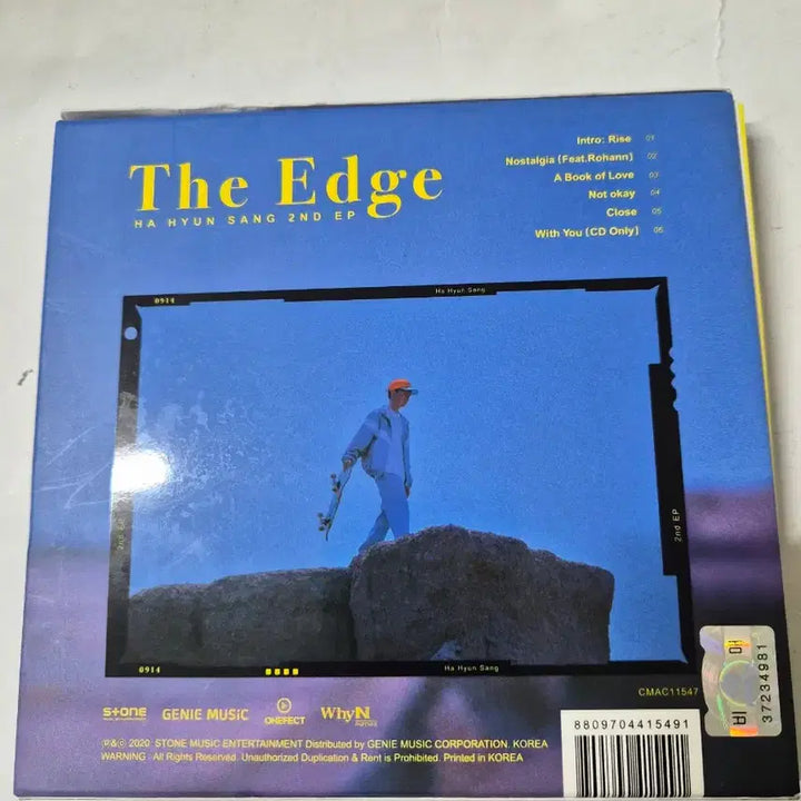 [BUNJANG] Ha Hyun Sang The Edge 2nd EP Signed CD / 하현상 The Edge 2nd EP 싸인 cd 올려봅니다  민트급입니다