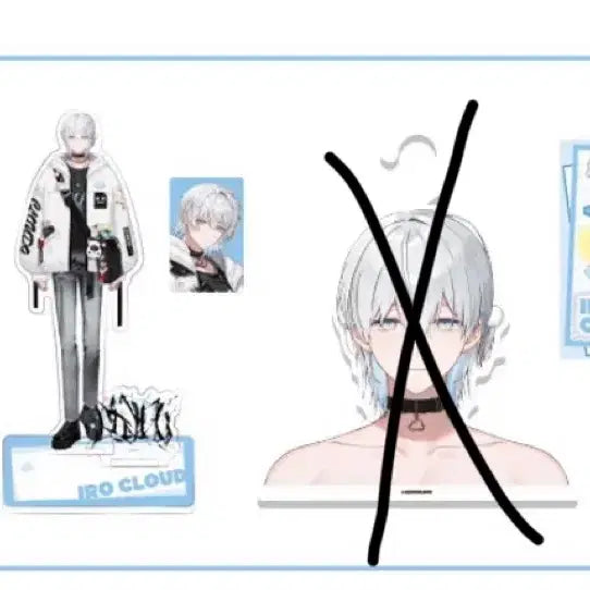 [BUNJANG] Scosism Irocloud Full Set Figure (Excluding Hanger) / 스코시즘 이로클라우드 텀블벅 개인 풀세트 피규어 (옷걸이 제외) 양도