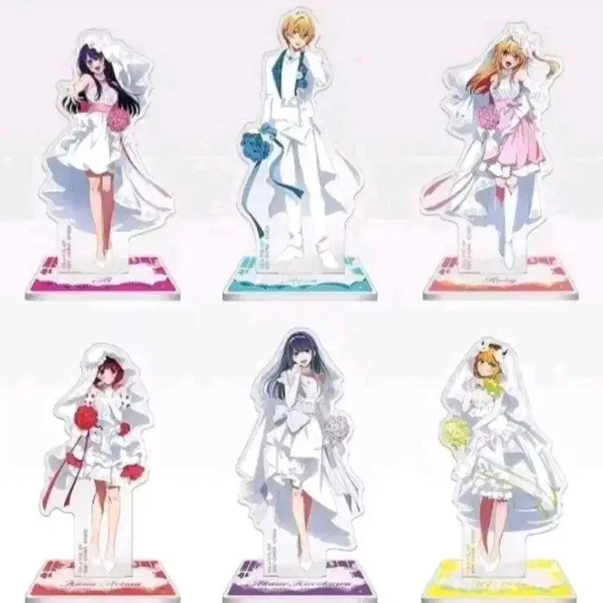 [BUNJANG] The Idolmaster Ichiban Kuji G Prize Acrylic Stand Set (6 Types) / (직거래3.3)최애의 아이 이치방쿠지 G상 아크릴스탠드 6종세트