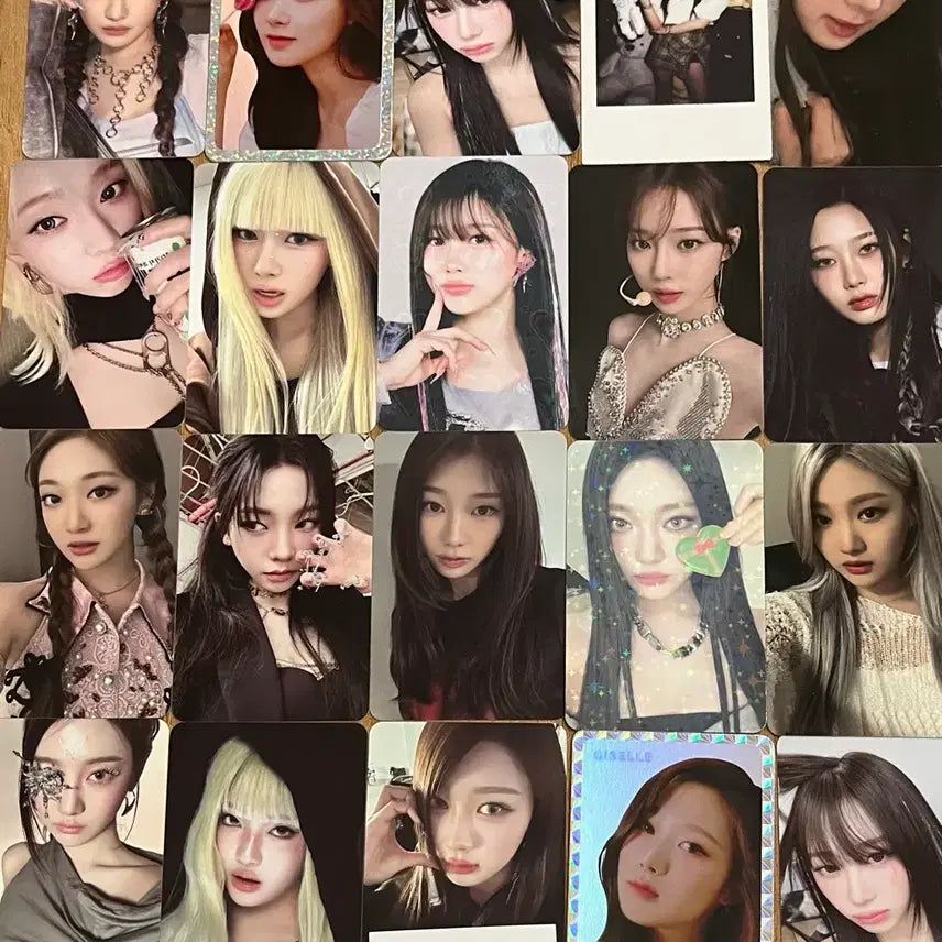 [BUNJANG] Aespa Bundle Set Photocard / [일괄 양도]에스파 포토카드 일괄 판매