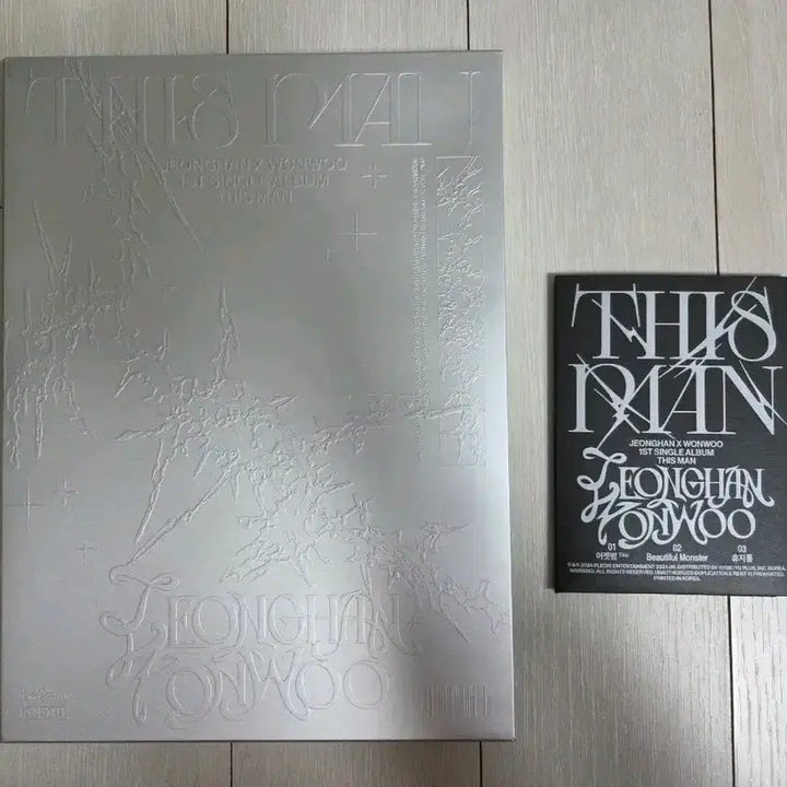 [BUNJANG] SEVENTEEN Jeonghan X Wonwoo THIS MAN Album / 정한X원우 THIS MAN 앨범