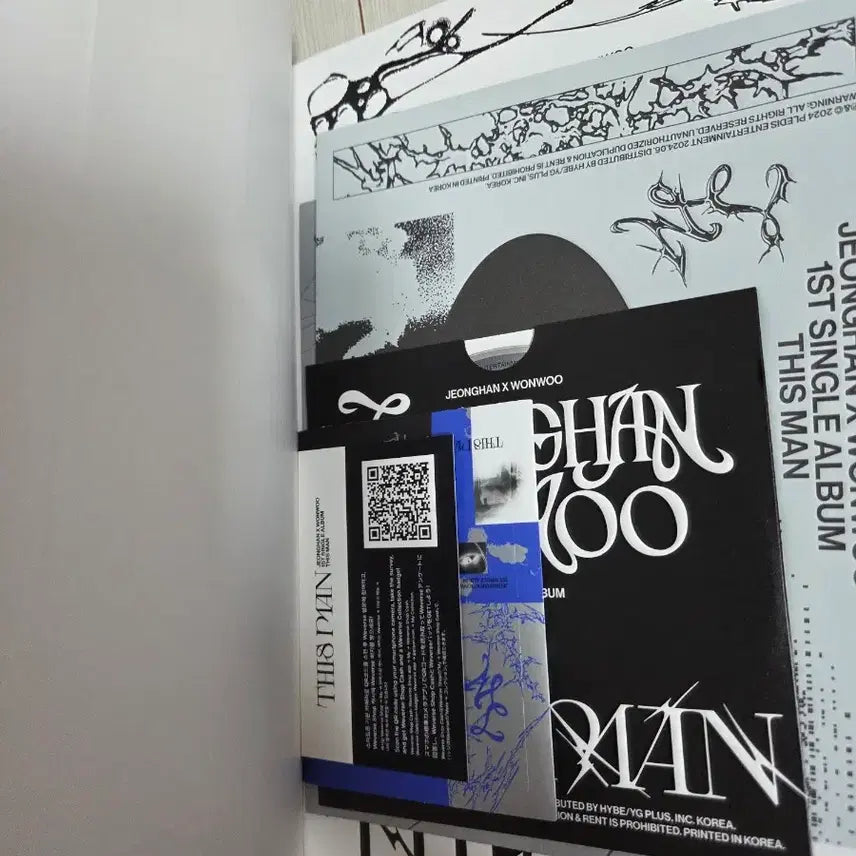[BUNJANG] SEVENTEEN Jeonghan X Wonwoo THIS MAN Album / 정한X원우 THIS MAN 앨범