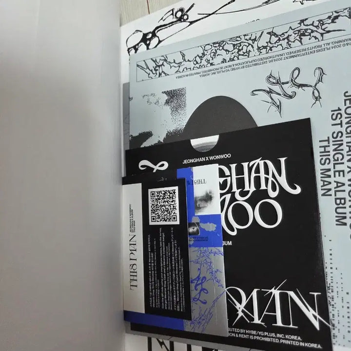 [BUNJANG] SEVENTEEN Jeonghan X Wonwoo THIS MAN Album / 정한X원우 THIS MAN 앨범
