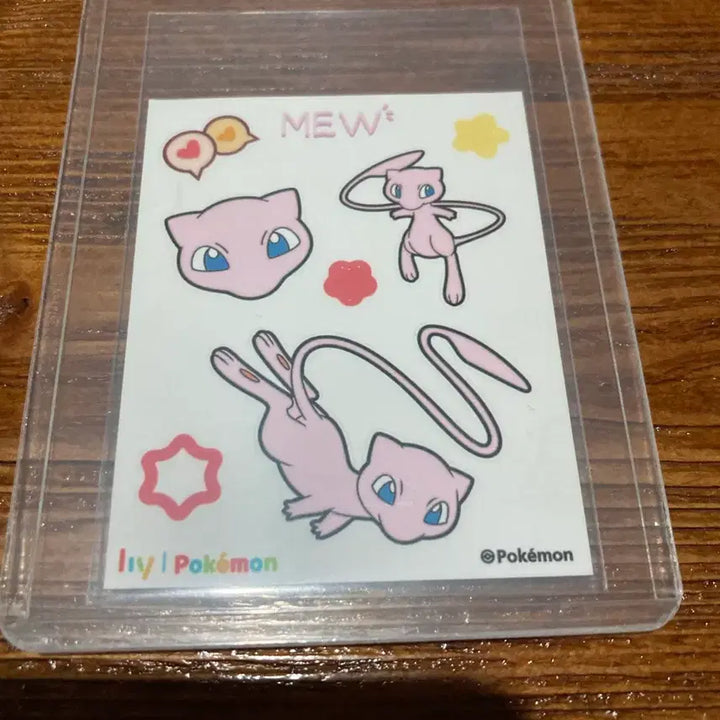 [BUNJANG] Mew Pokemon Seal / 포켓몬 뮤 씰