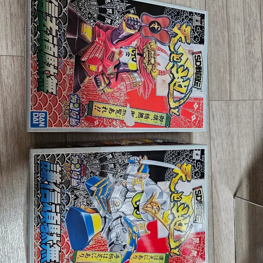 [BUNJANG] Bandai SD Gundam Musha Gundam Plastic Model Kit Bundle / 반다이 SD건담 전국전 무사 건담 프라모델 일괄