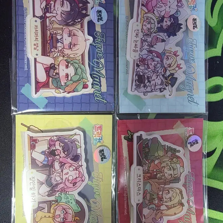 [BUNJANG] Trickster Figure Magnet Set / 트릭컬 1.5주년  굿즈 피규어 마그넷 셋트
