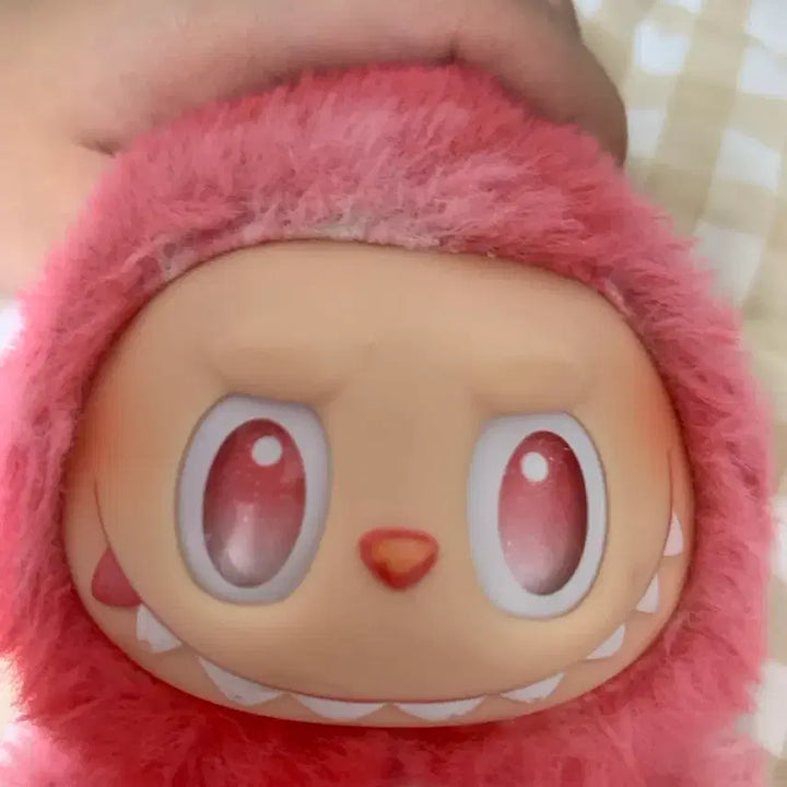 [BUNJANG] Rabuvu Original Plush Keyring Pink / 정품 라부부 러브