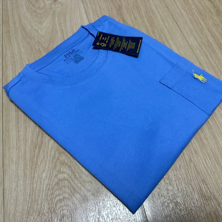 [BUNJANG] Polo Ralph Lauren Basic Pocket T-Shirt Blue M New / 정품) 폴로 랄프로렌 베이직 포켓 반팔 블루 M 새상품