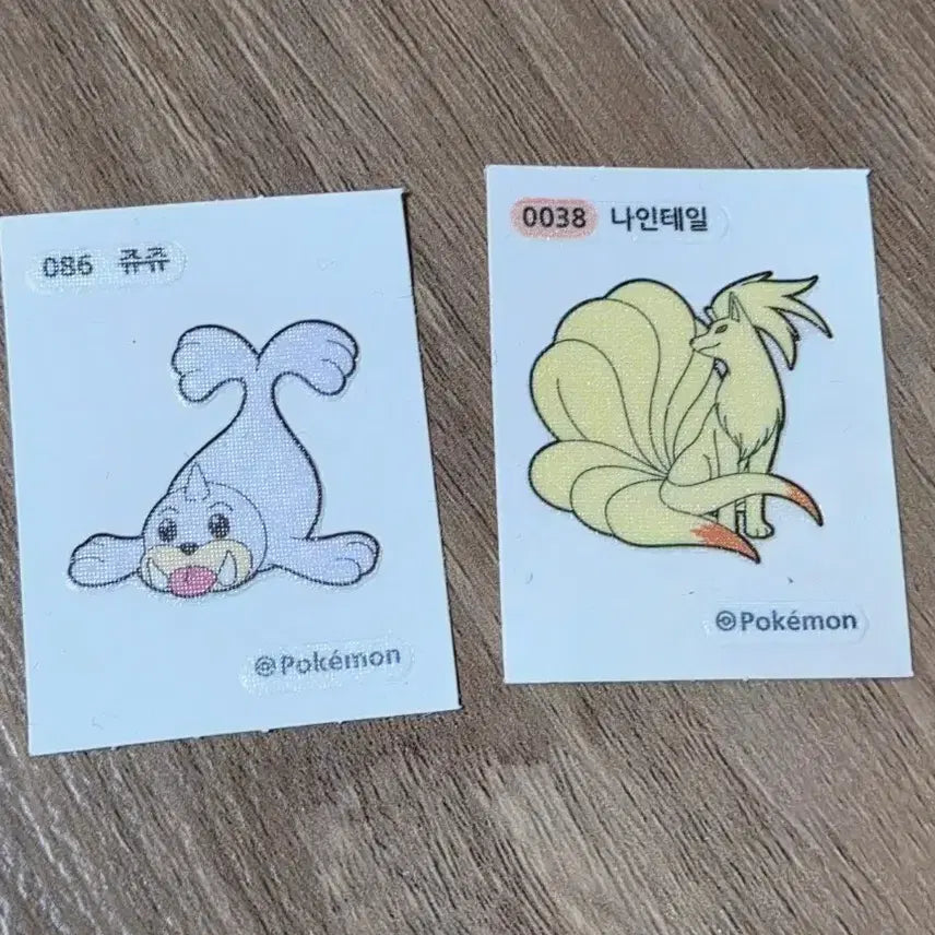 [BUNJANG] Pokemon Stickers Bundle Set / 포켓몬 띠부씰