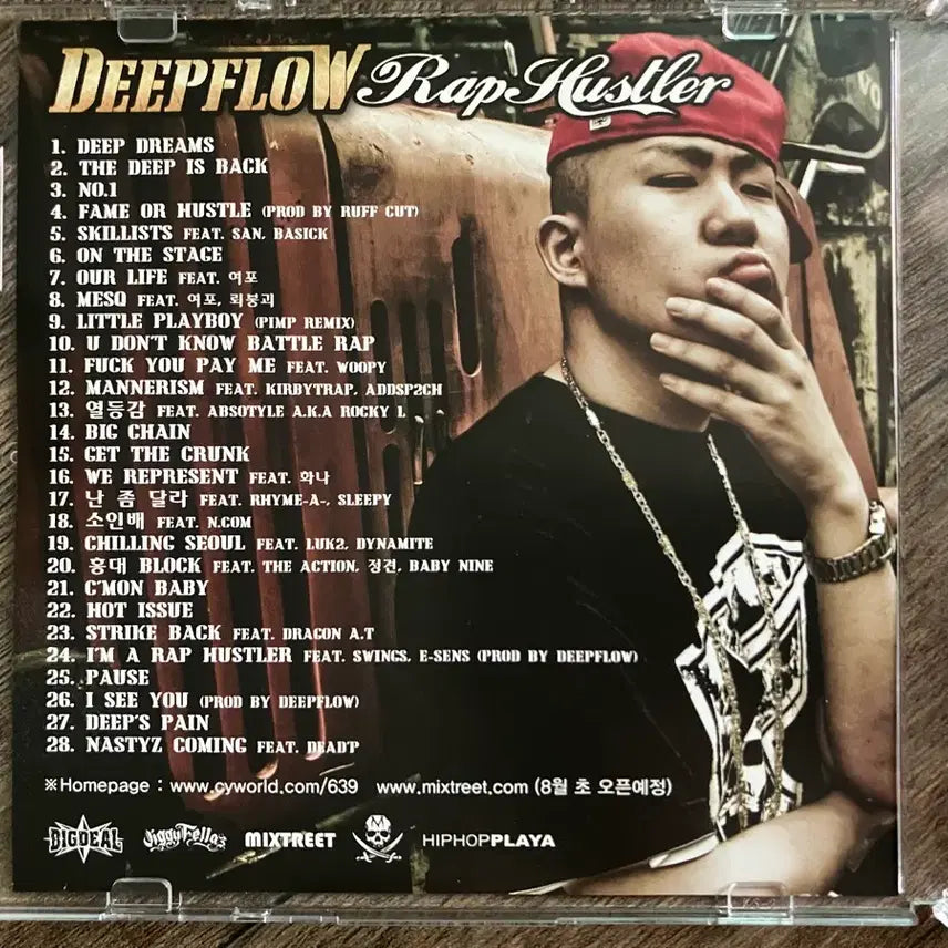 [BUNJANG] Deepflow Rap Hustler Hip Hop CD / 래퍼 딥플로우(Deepflow) - Rap Hustler 힙합음반cd