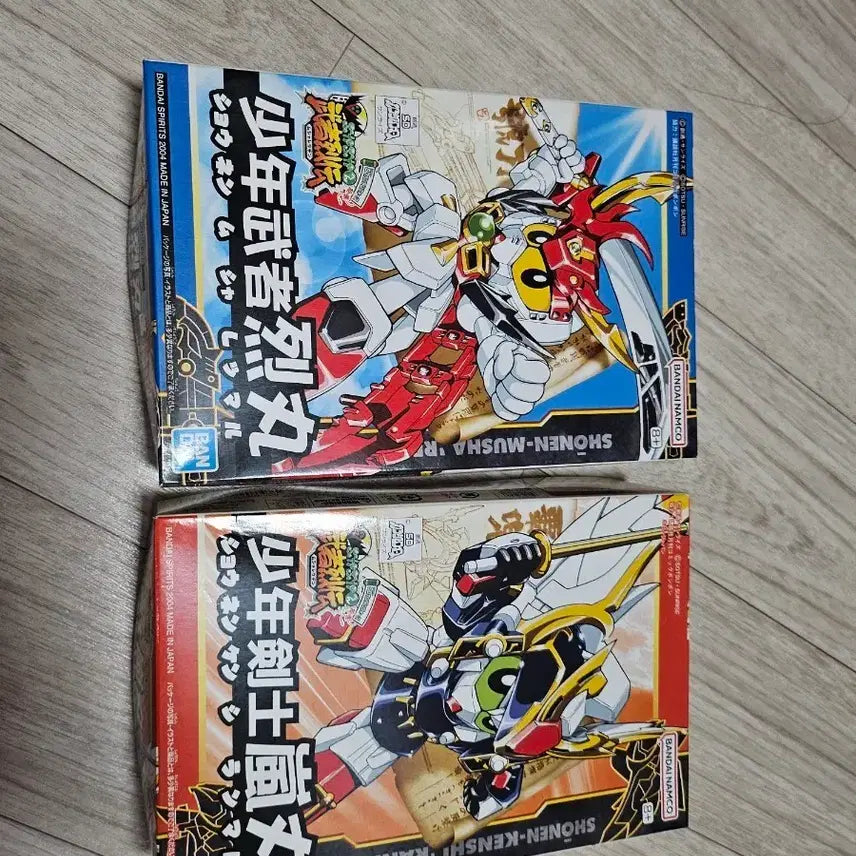 [BUNJANG] Bandai SD Musha Gundam Netsudan/Kenshi Ranmaru Set / 반다이 SD 무사건담 열환/검사 란마루 2종일괄