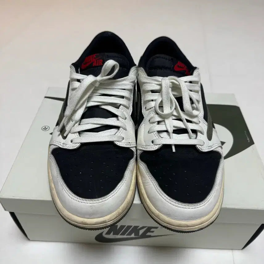 [BUNJANG] Nike Air Jordan 1 Low Travis Scott Olive / 나이키 조던 스캇 올리브 260
