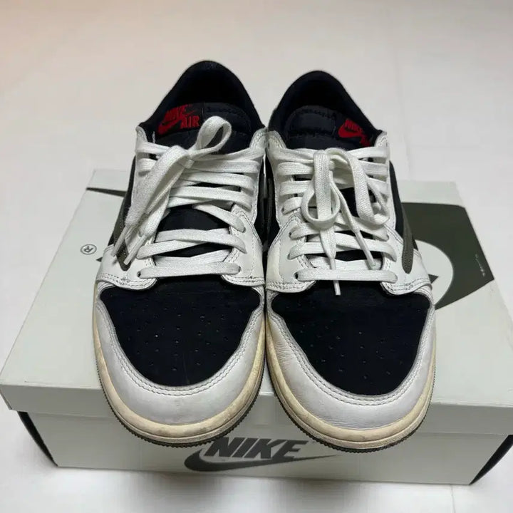 [BUNJANG] Nike Air Jordan 1 Low Travis Scott Olive / 나이키 조던 스캇 올리브 260