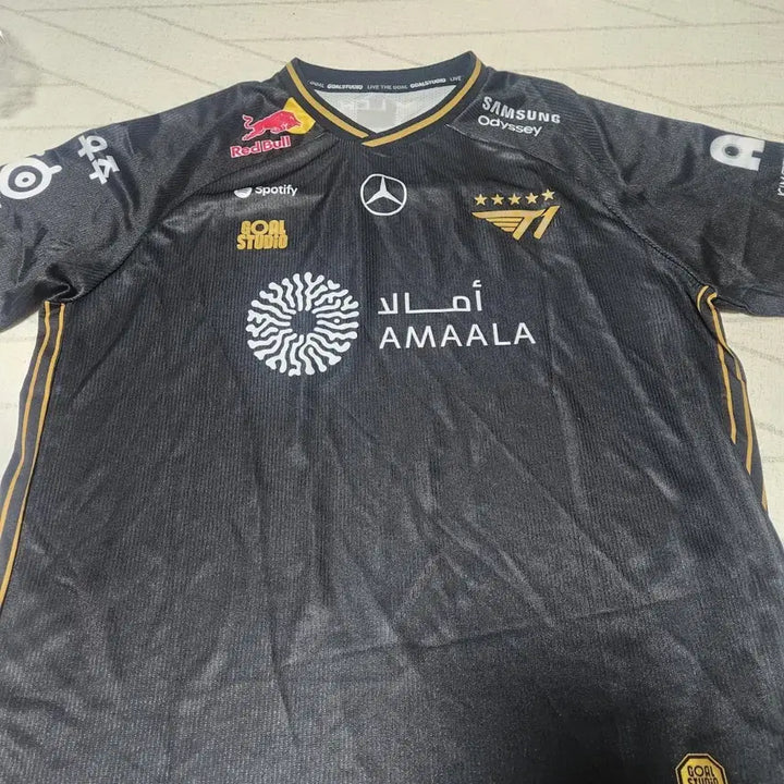 [BUNJANG] T1 2025 Worlds Jersey Black 2XL / T1 2025 유니폼 월즈 저지 구마유시 블랙 2XL