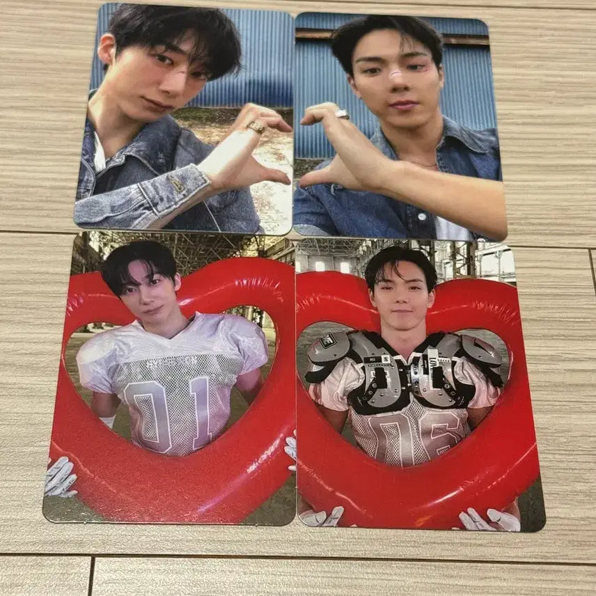 [BUNJANG] Monsta X Shownu Hyungwon Studio Live Photocard Set / 안전결제)세트가격)몬스타엑스 셔누형원 공방 포카 세트 양도