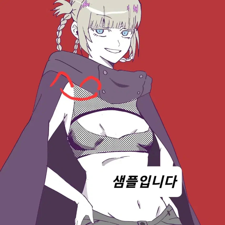 [BUNJANG] Upper Body Digital Art Commission / [급전]상체 그림 커미션