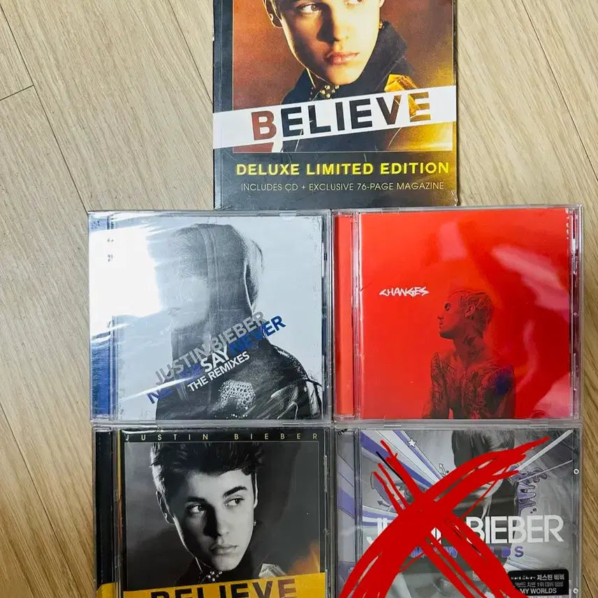 [BUNJANG] Justin Bieber CD Bundle Set / 저스틴비버 cd 판매합니다.