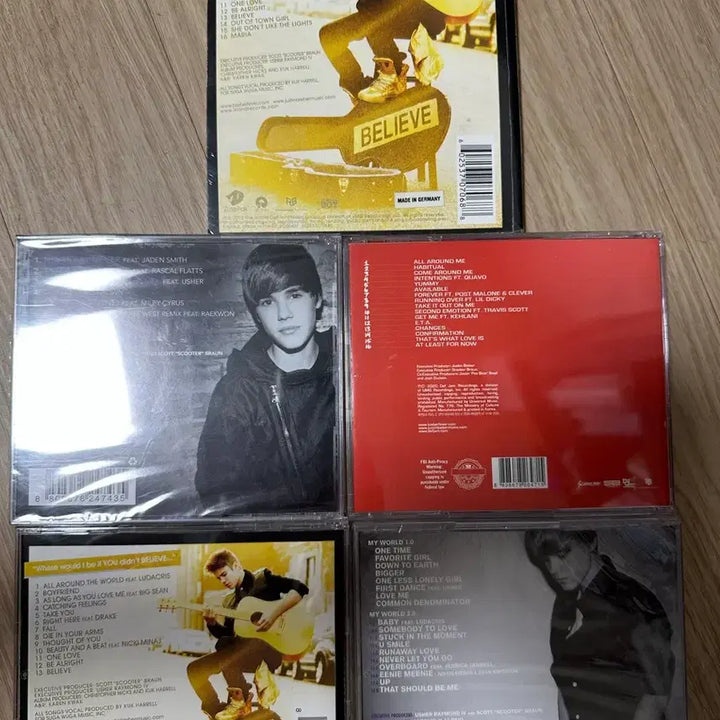 [BUNJANG] Justin Bieber CD Bundle Set / 저스틴비버 cd 판매합니다.