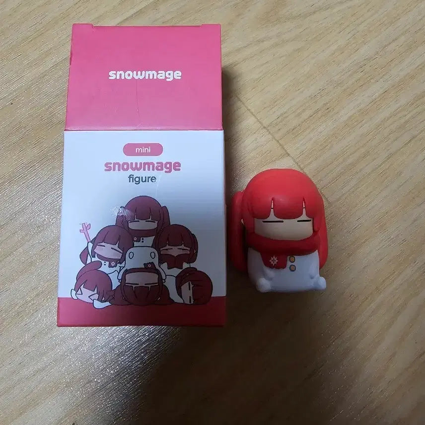 [BUNJANG] Snowmage Sitting Bbeum Mini Figurine / snowmage 스노우메이지 미니 피규어  앉은븜