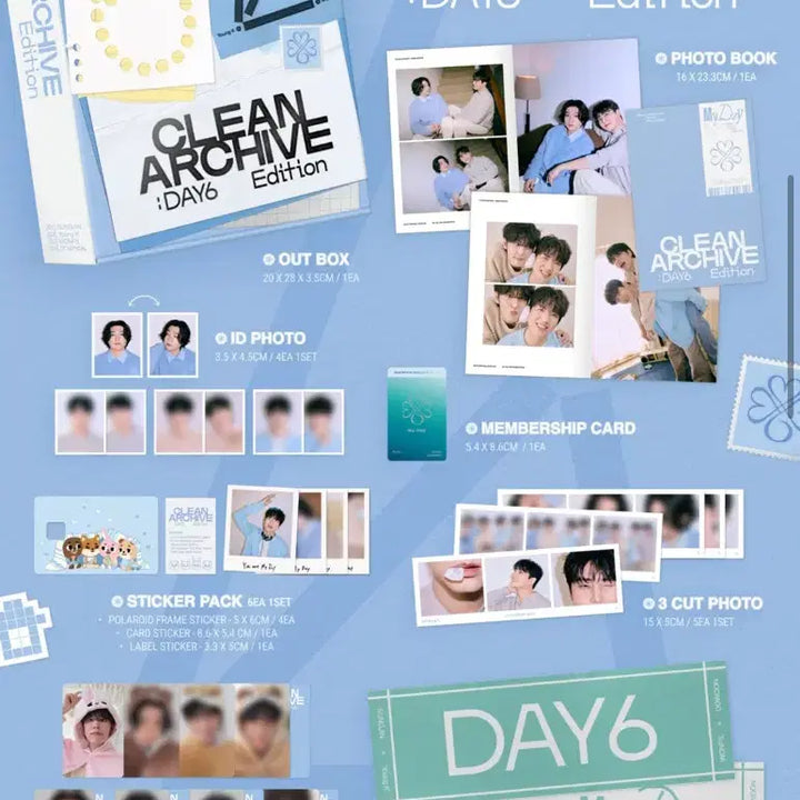[BUNJANG] Day6 6th Gen Official Kit Full Set (Sealed) / 미개봉) 데이식스 6기 공식 키트 풀구성