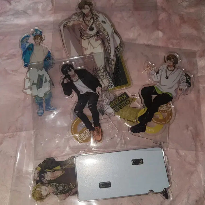 [BUNJANG] Paradox Live Murai Kan Yasha Sura Acrylic Stand Bundle Set / 파라독스라이 파라라이 무뢰관 야차 수라 굿즈 일괄