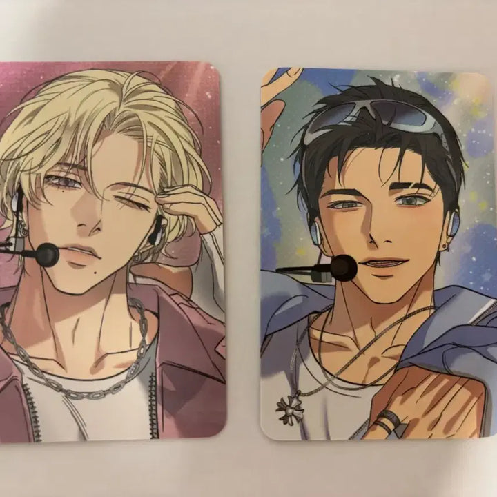 [BUNJANG] Sparkles Backlight Han Seoin Baek Youngwoon Photocard / 레진 팝업 포카 스파클즈 백라이트 한서인 백영운