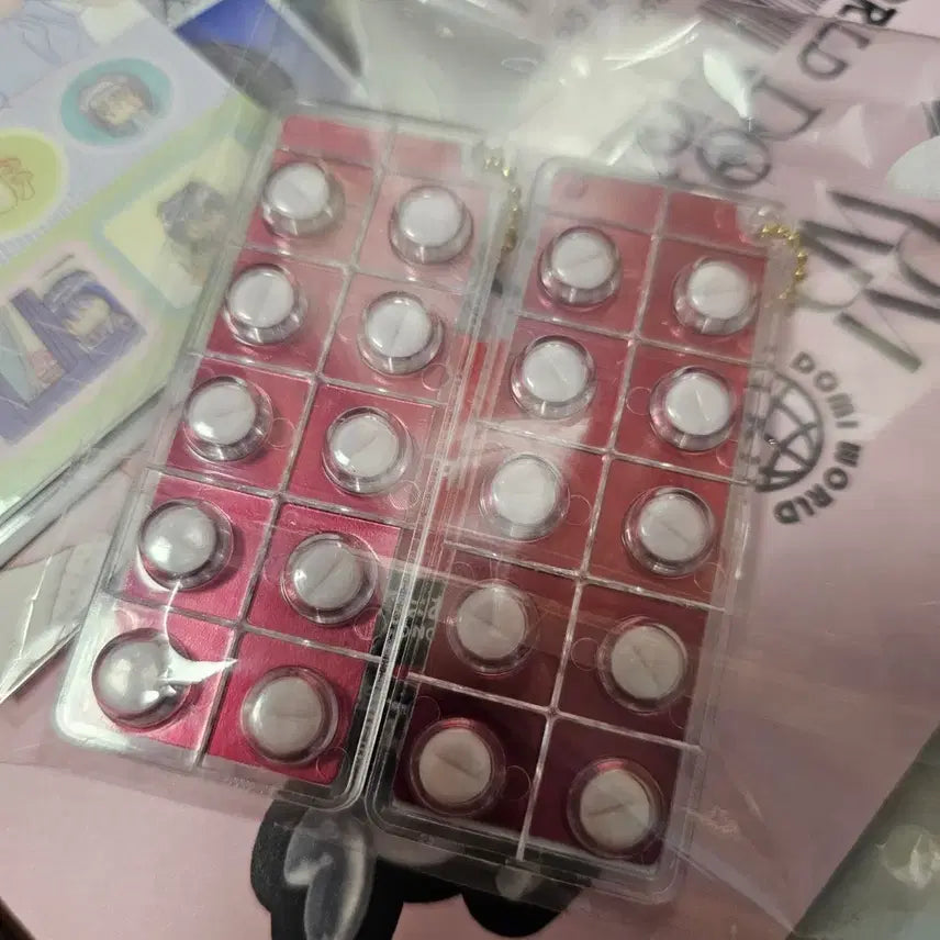 [BUNJANG] Taito Kuji Pill Sheet Gacha Miniature Keychain / 타이토 쿠지 알약 시트 키링 가챠 미니어쳐