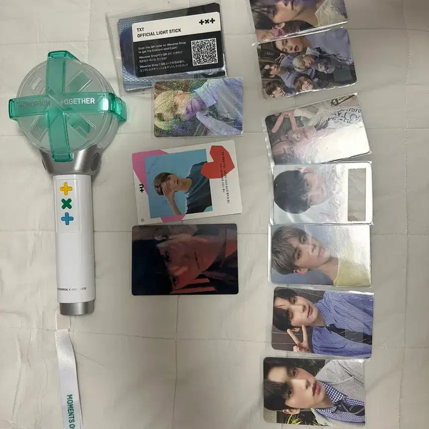 [BUNJANG] TXT Bundle Set Photocard and Lightstick / 투바투 굿즈