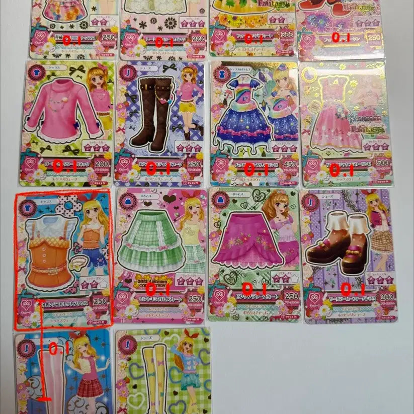 [BUNJANG] Aikatsu! Japanese Individual Cards / 아이카츠 일판 카드 개별판매