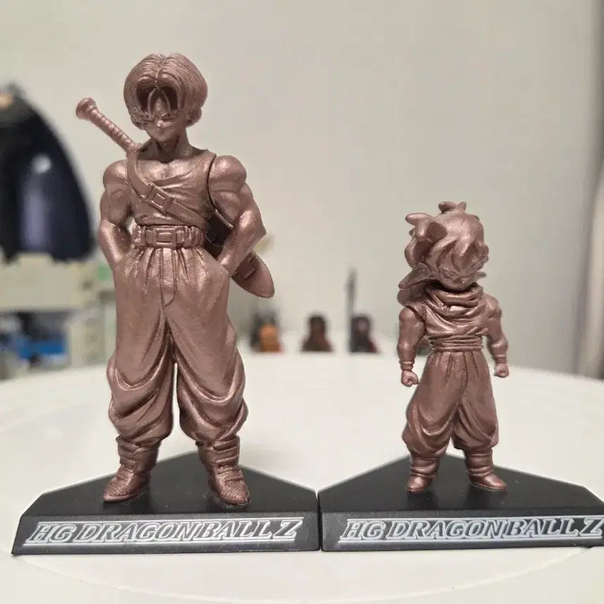 [BUNJANG] HG Dragon Ball Z Trunks &amp; Son Gohan Bronze Version 2 Figures (No Box) / HG 드래곤볼Z 트랭크스,손오반 2종(노박스)