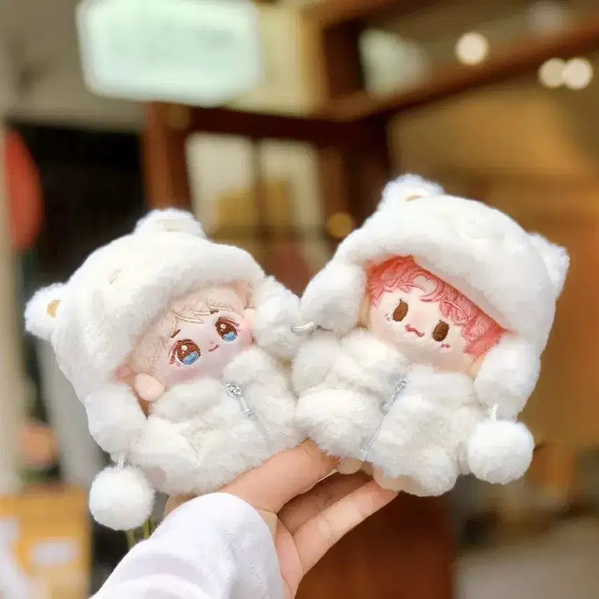 [BUNJANG] Bear Puff 10cm Doll Clothes / 10cm 인형옷 베어퍼프