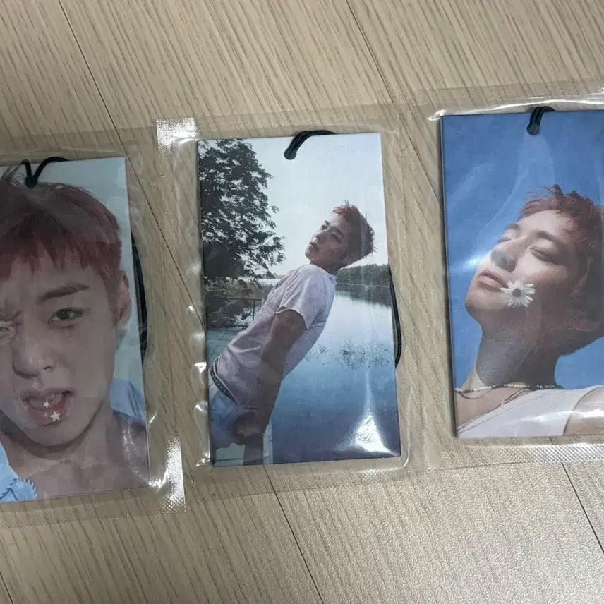 [BUNJANG] Park Ji Hoon Japan Fancon MD Photoperfume Tag Bundle Set / 박지훈 해외 팬콘 MD 포토퍼퓸택 3종 일괄판매