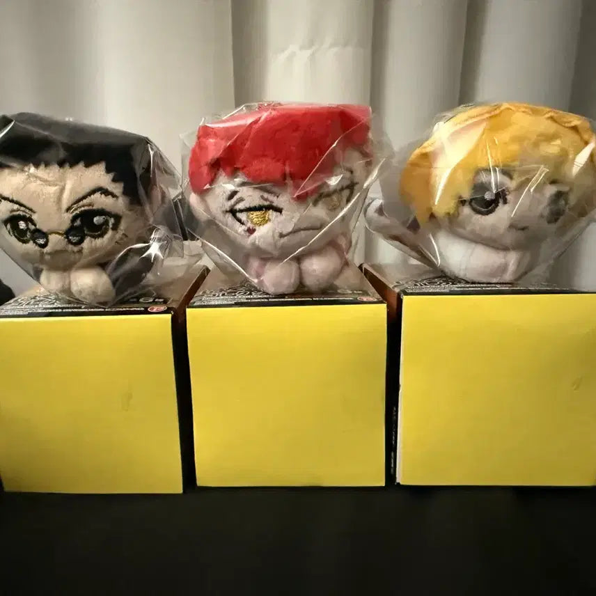 [BUNJANG] Hunter x Hunter Hug Character Chibi Figure Set - Kurapika, Hisoka, Leorio / 헌터헌터 허그캬라 크처피카 히소카 레오리오