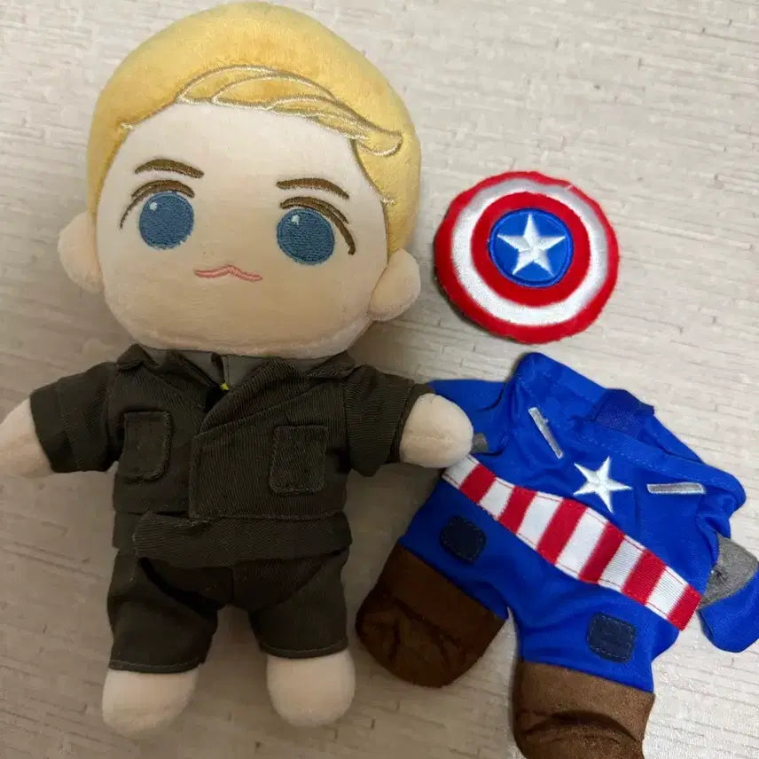 [BUNJANG] Captain America Bebe Plush Doll / 캡틴베베