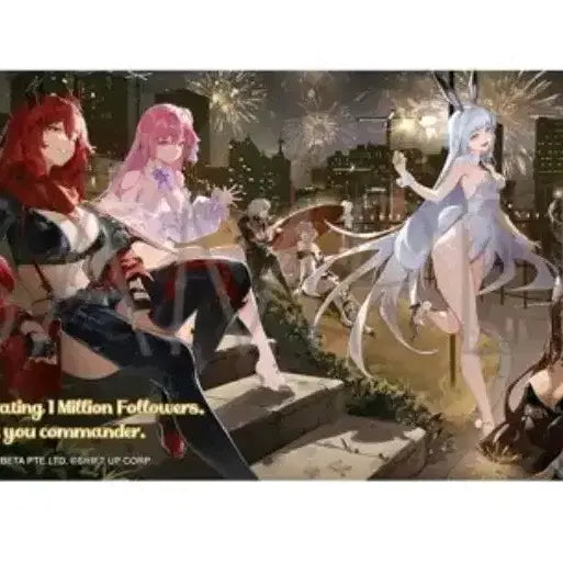 [BUNJANG] Goddess of Victory: Nikke 1 Million Followers Anniversary Movic Noble Art Acrylic Block / 새상품)승리의 여신 니케 100만 팔로워 기념  무빅 아크릴 노블아트