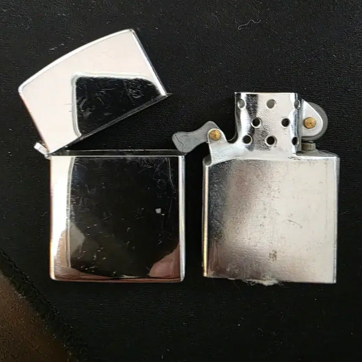 [BUNJANG] Antique Silver Zippo Lighter / 지포 라이터 실버