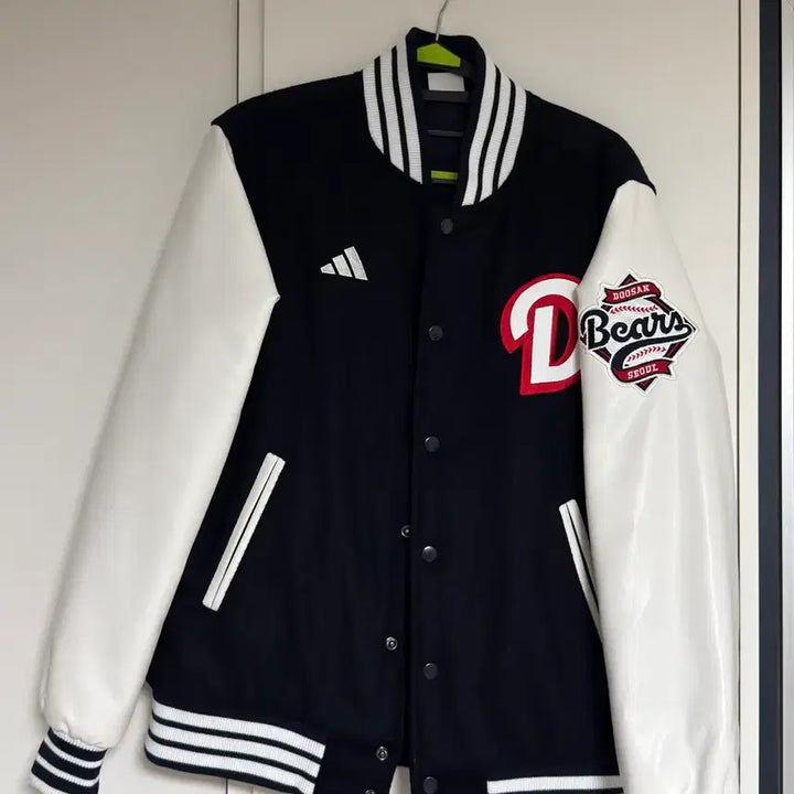 [BUNJANG] Adidas Doosan Bears Authentic Baseball Jacket / 아디다스 두산 어센틱 베이스볼 자켓