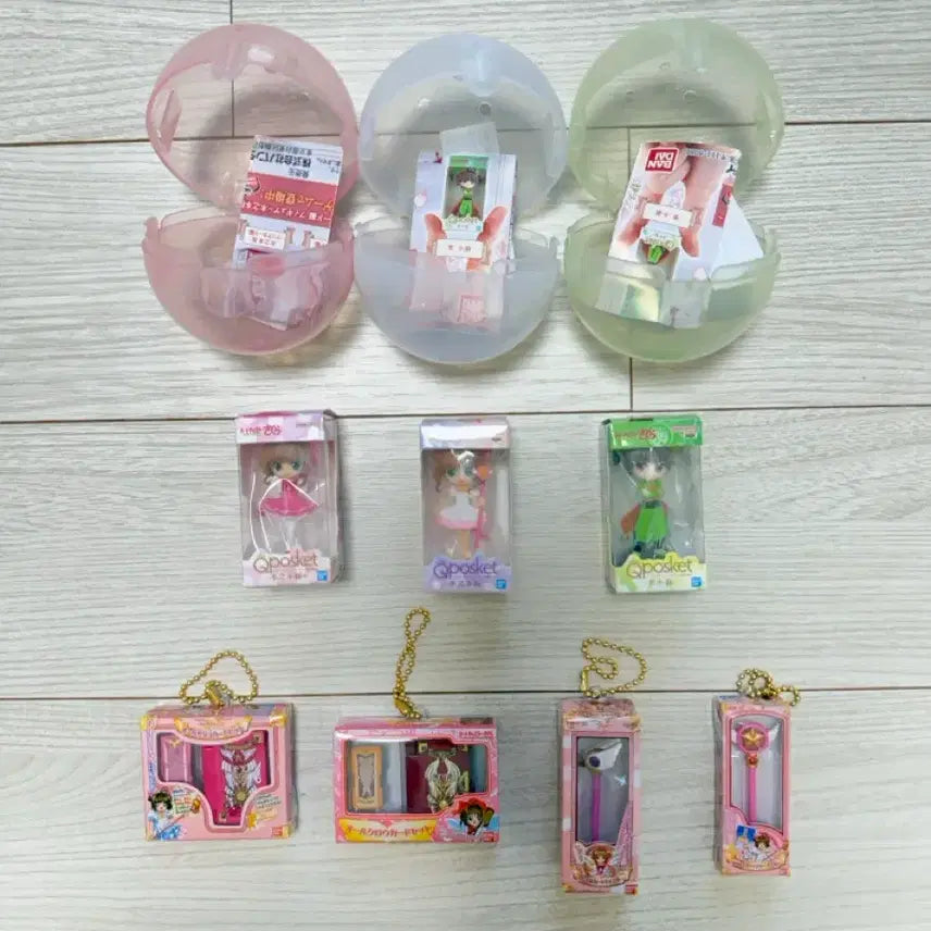 [BUNJANG] Bandai Cardcaptor Sakura Q posket + Package Collection Gacha Bundle Set / 반다이 카드캡터 체리 사쿠라 큐포스켓+패키지 컬렉션 가챠 일괄